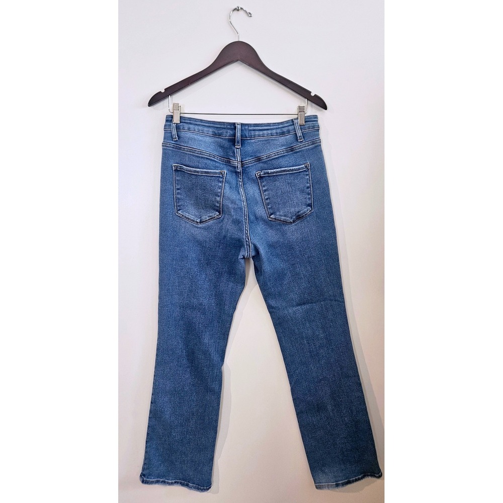 Lovervet by Vervet Paramount High Rise Slim Bootcut Jeans Size 32/15 Stretch - Picture 2 of 6